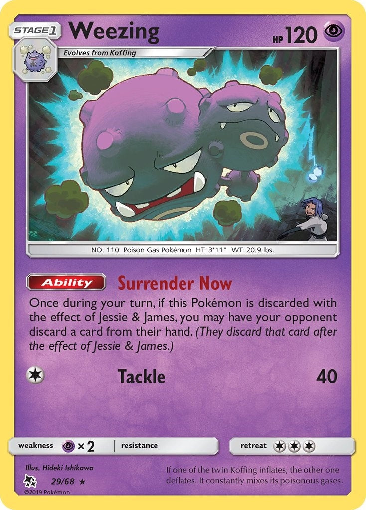Image for Weezing (29/68) [Hidden Fates] - Pokemon