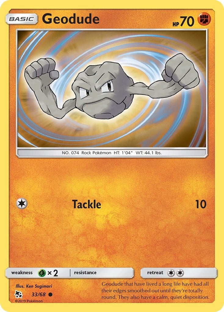 Image for Geodude (33/68) [Hidden Fates] - Pokemon