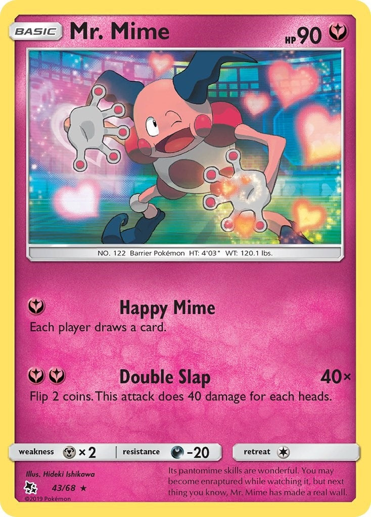 Image for Mr. Mime (43/68) [Hidden Fates] - Pokemon