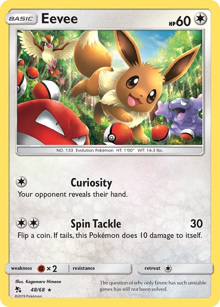 Image for Eevee (48) (48/68) [Hidden Fates] - Pokemon