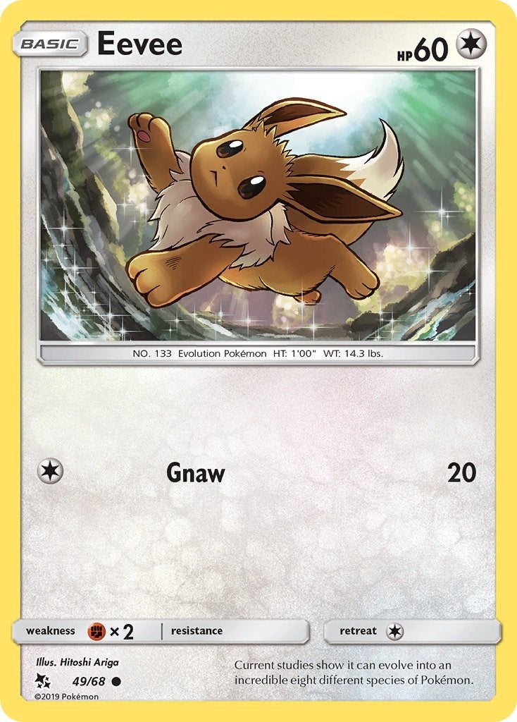 Image for Eevee (49) (49/68) [Hidden Fates] - Pokemon