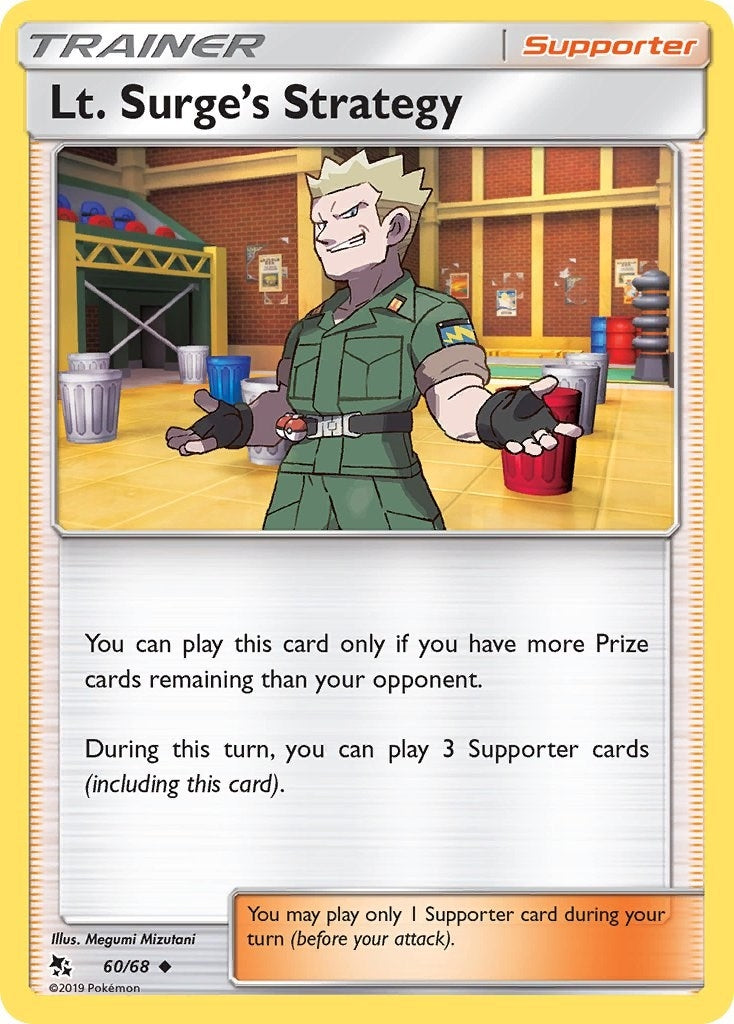 Image for Lt. Surge's Strategy (60/68) [Hidden Fates] - Pokemon