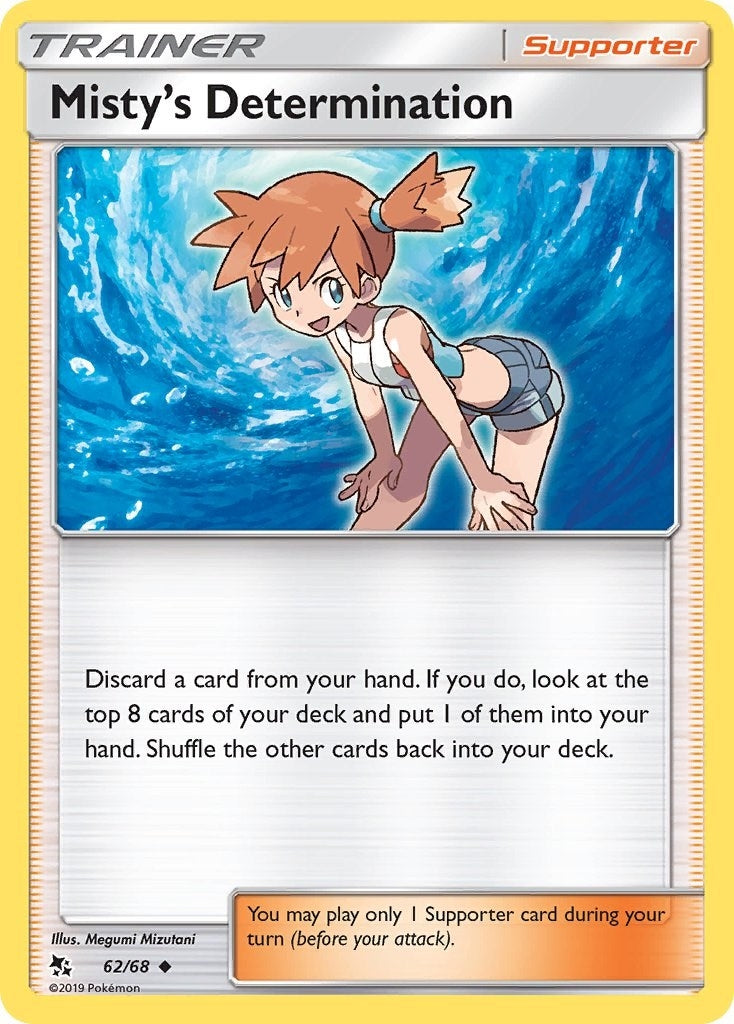 Image for Misty's Determination (62/68) [Hidden Fates] - Pokemon