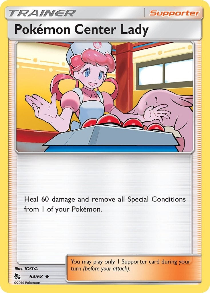 Image for Pokemon Center Lady (64/68) [Hidden Fates] - Pokemon