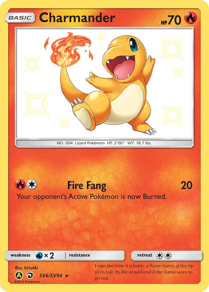 Image for Charmander (SV6/SV94) [Hidden Fates: Shiny Vault] - Pokemon