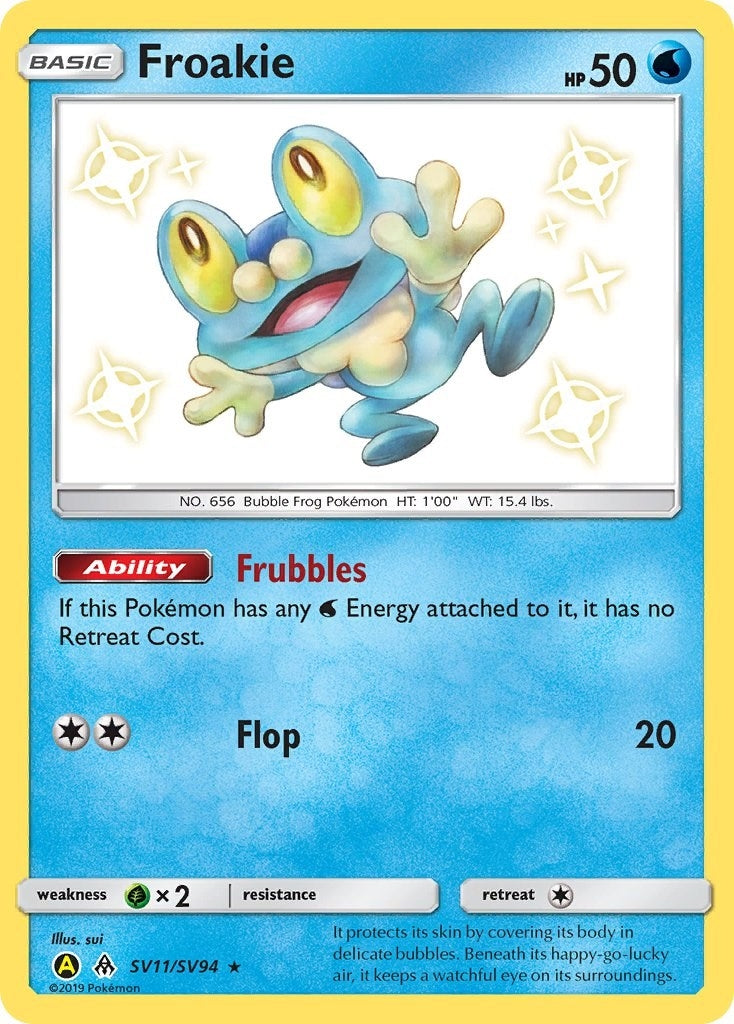 Image for Froakie (SV11/SV94) [Hidden Fates: Shiny Vault] - Pokemon