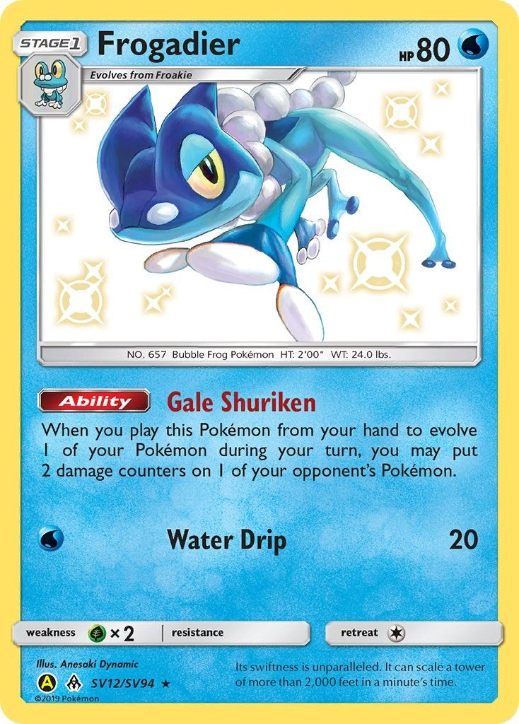 Image for Frogadier (SV12/SV94) [Hidden Fates: Shiny Vault] - Pokemon
