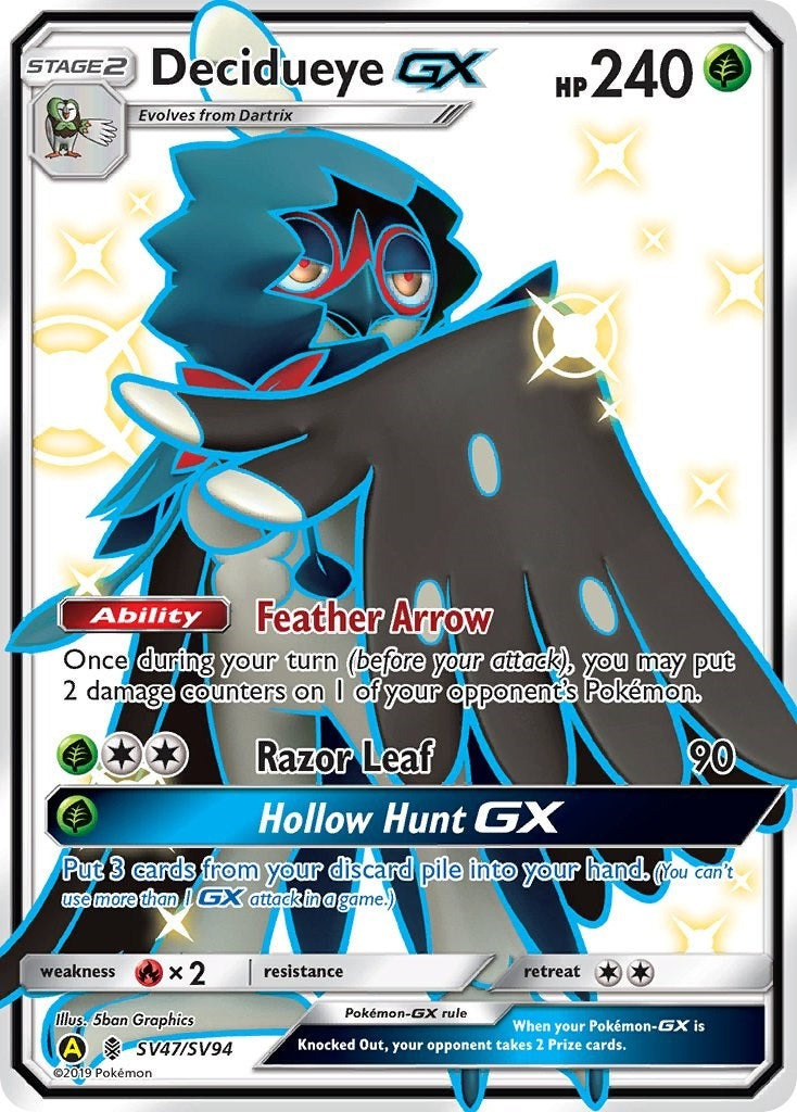 Image for Decidueye GX (SV47/SV94) [Hidden Fates: Shiny Vault] - Pokemon