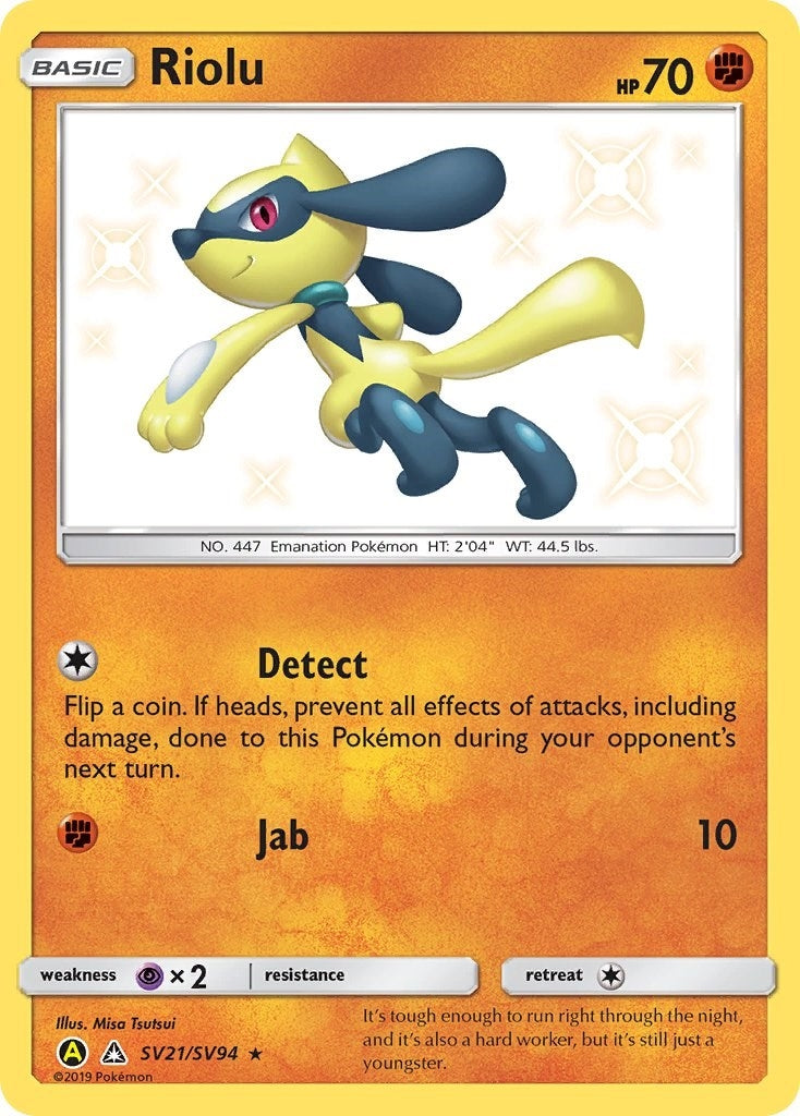 Image for Riolu (SV21/SV94) [Hidden Fates: Shiny Vault] - Pokemon