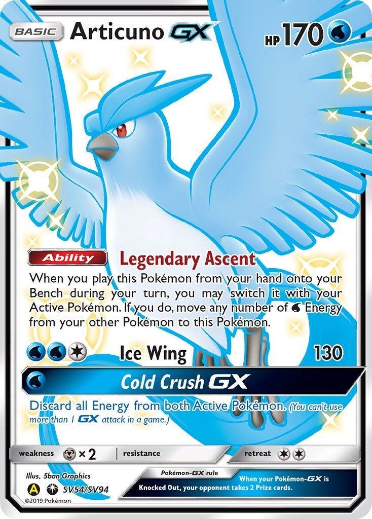 Image for Articuno GX (SV54/SV94) [Hidden Fates: Shiny Vault] - Pokemon