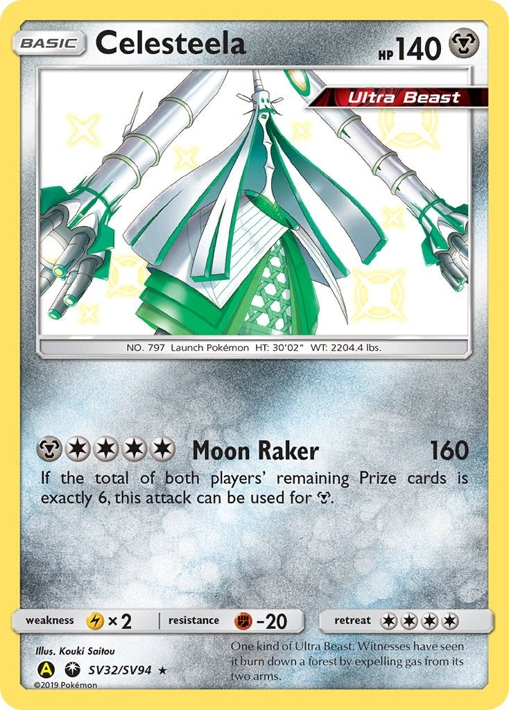Image for Celesteela (SV32/SV94) [Hidden Fates: Shiny Vault] - Pokemon
