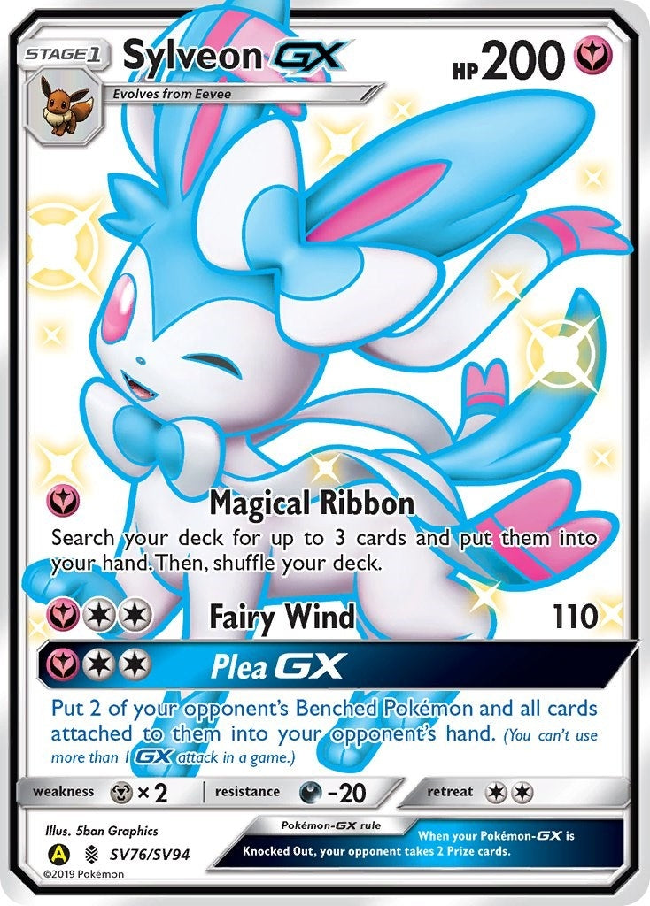 Image for Sylveon GX (SV76/SV94) [Hidden Fates: Shiny Vault] - Pokemon