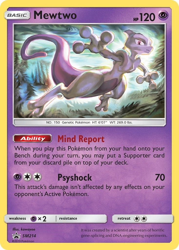 Image for Mewtwo - SM214 (SM214) [SM Promos] - Pokemon