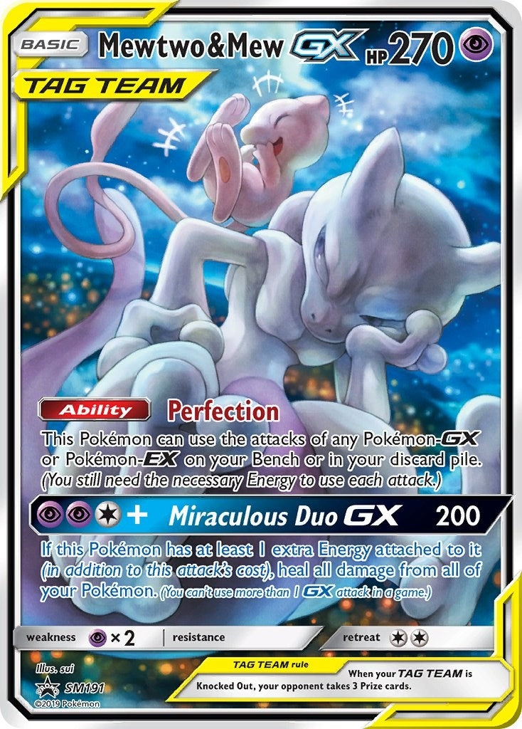 Image for Mewtwo & Mew GX - SM191 (SM191) [SM Promos] - Pokemon