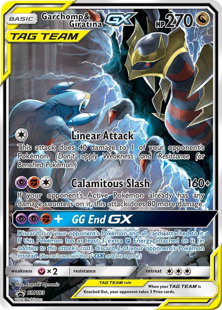 Image for Garchomp & Giratina GX - SM193 (SM193) [SM Promos] - Pokemon