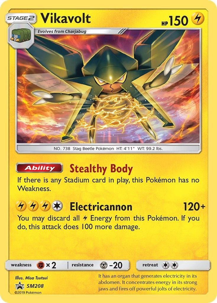 Image for Vikavolt - SM208 (SM208) [SM Promos] - Pokemon