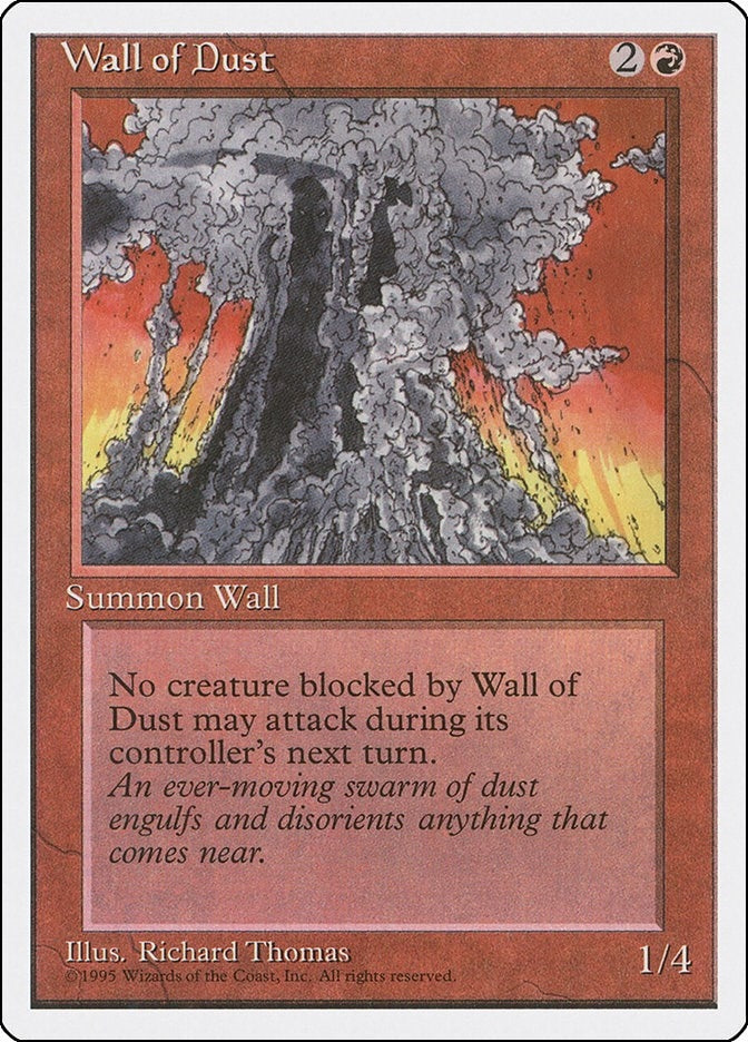 Image for Wall of Dust [Fourth Edition] - Magic: The Gathering