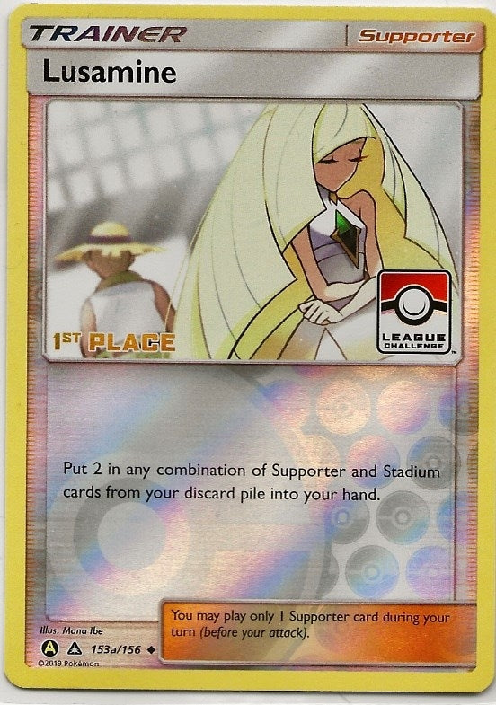 Image for Lusamine - 153a/156 (League Challenge) [1st Place] (153a/156) [League & Championship Cards] - Pokemon