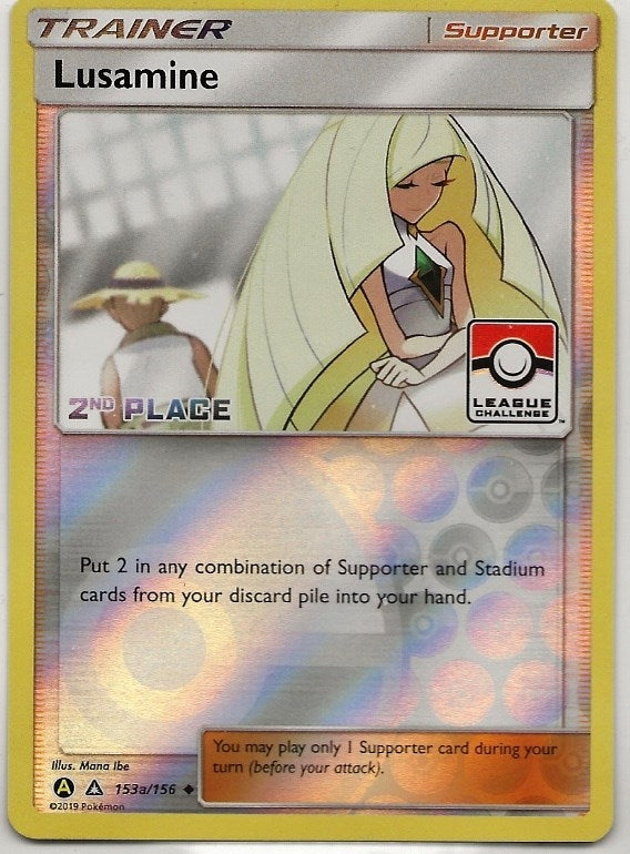Image for Lusamine - 153a/156 (League Challenge) [2nd Place] (153a/156) [League & Championship Cards] - Pokemon