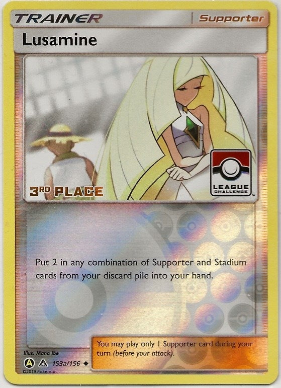 Image for Lusamine - 153a/156 (League Challenge) [3rd Place] (153a/156) [League & Championship Cards] - Pokemon