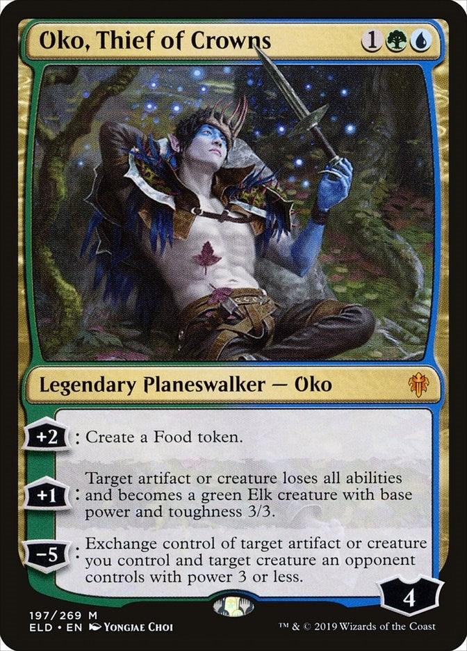 Image for Oko, Thief of Crowns (197) [Throne of Eldraine] - Magic: The Gathering