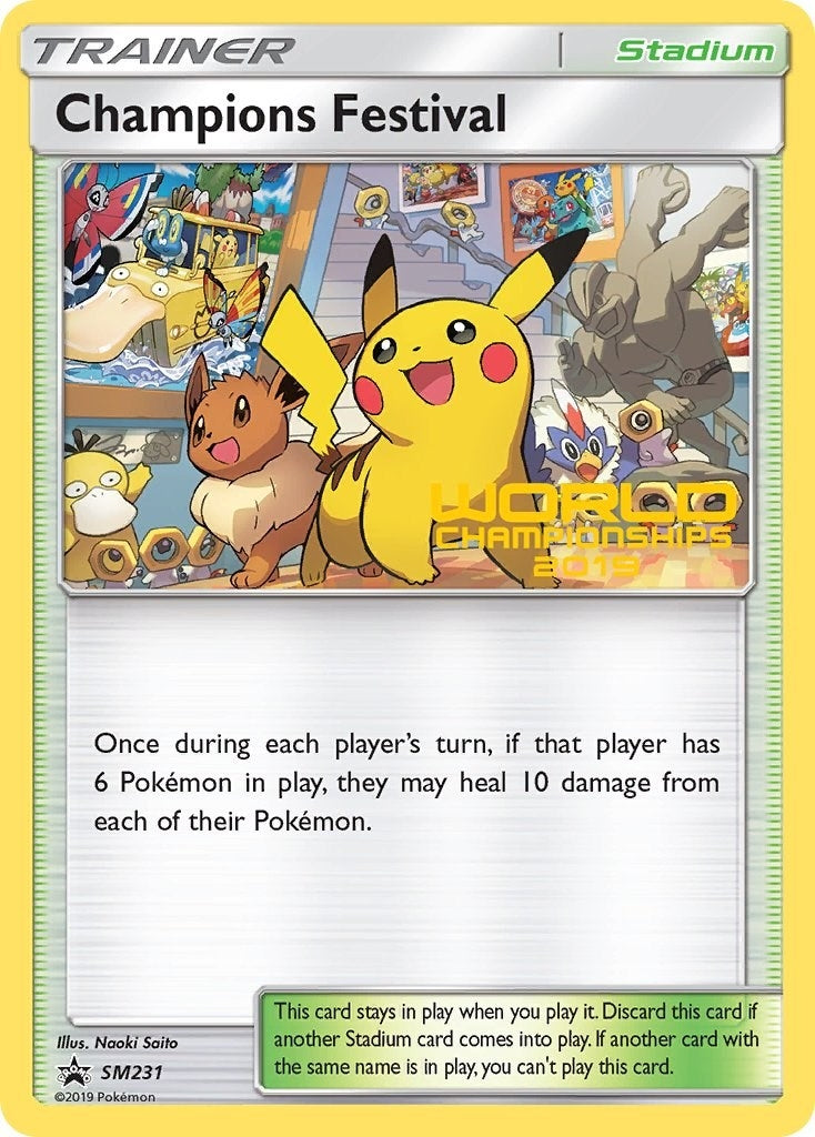 Image for Champions Festival - SM231 (World Championships 2019) (SM231) [SM Promos] - Pokemon
