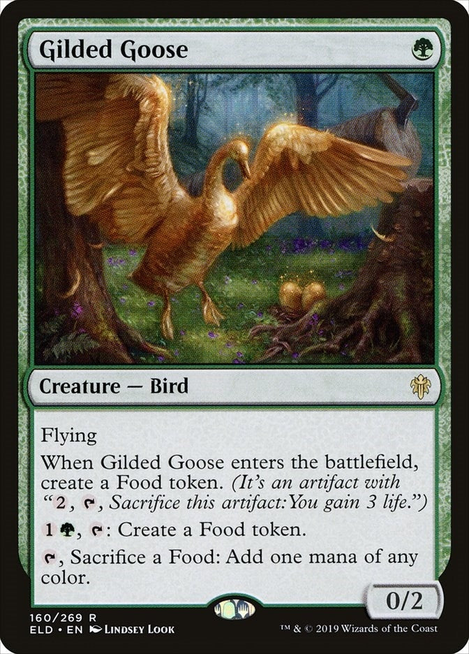 Image for Gilded Goose (160) [Throne of Eldraine] - Magic: The Gathering