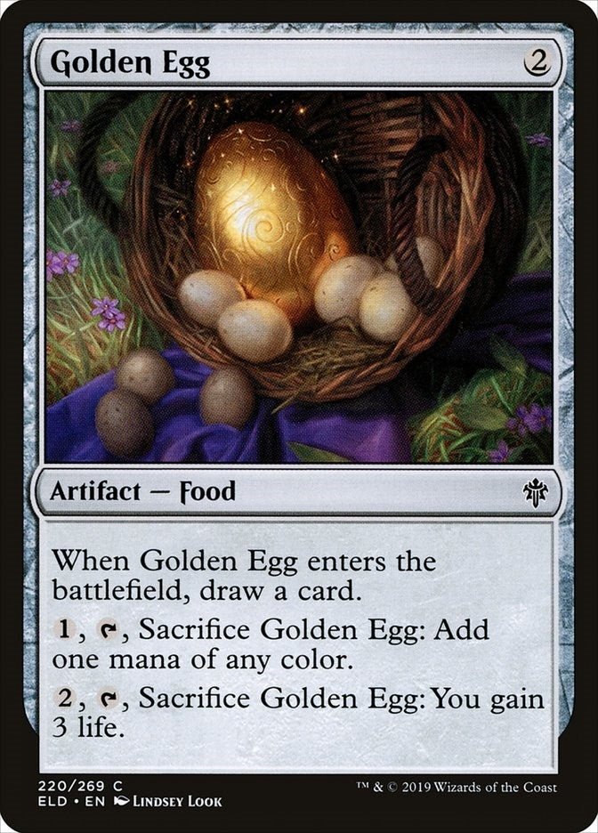Image for Golden Egg (220) [Throne of Eldraine] - Magic: The Gathering