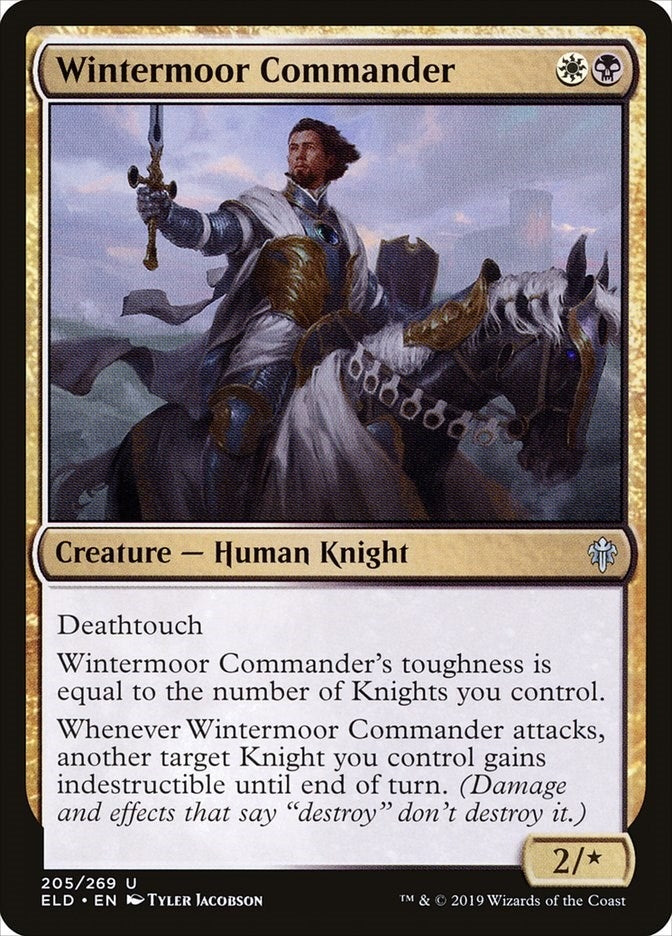 Image for Wintermoor Commander (205) [Throne of Eldraine] - Magic: The Gathering