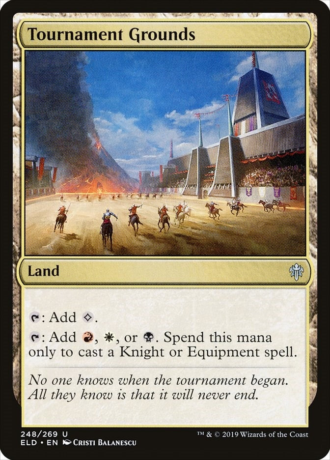 Image for Tournament Grounds (248) [Throne of Eldraine] - Magic: The Gathering