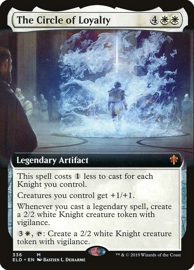 Image for The Circle of Loyalty (Extended Art) (336) [Throne of Eldraine] - Magic: The Gathering
