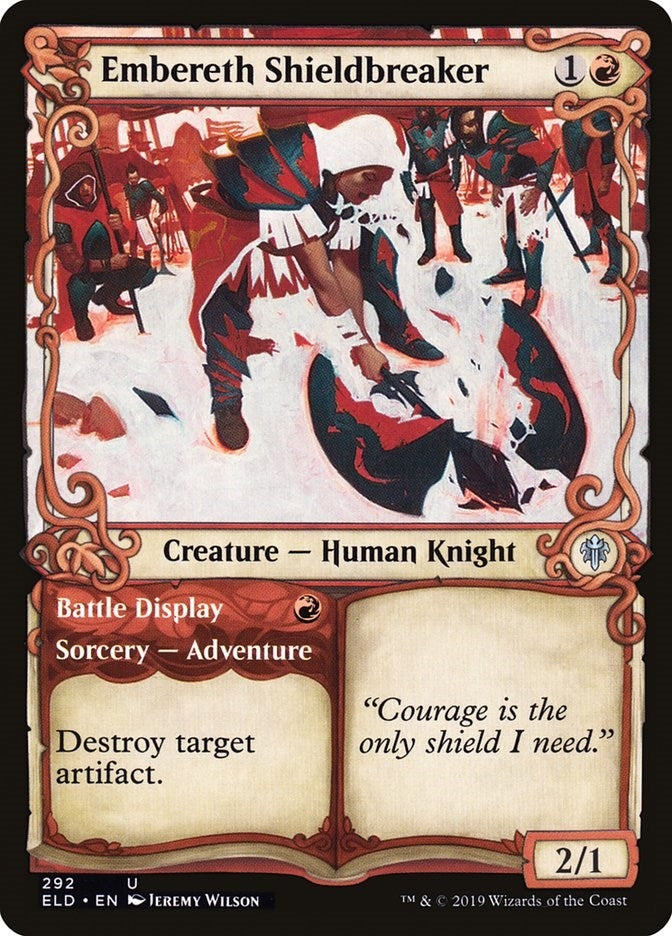 Image for Embereth Shieldbreaker (Showcase) (292) [Throne of Eldraine] - Magic: The Gathering