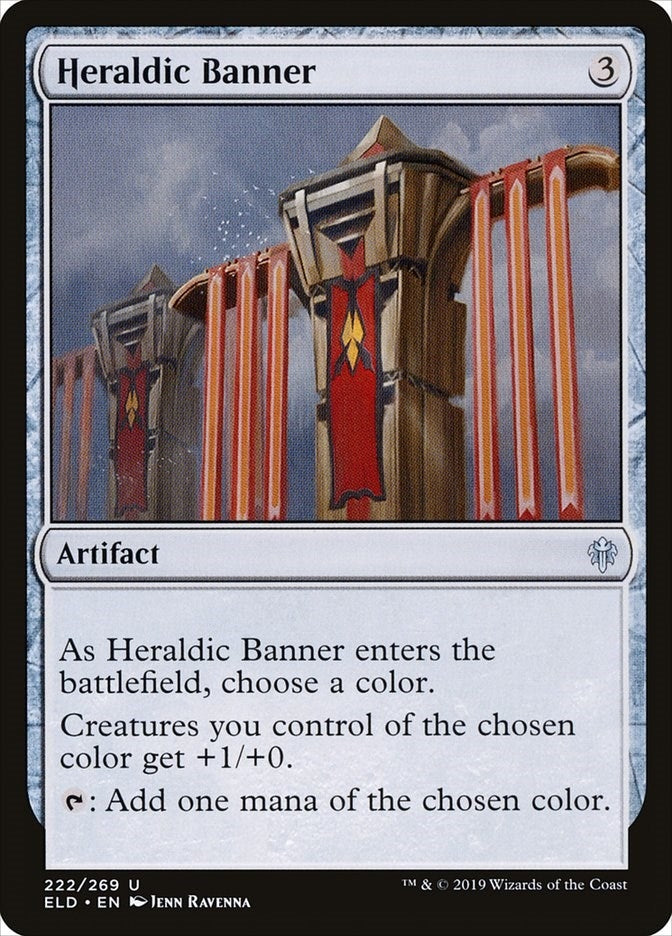 Image for Heraldic Banner (222) [Throne of Eldraine] - Magic: The Gathering