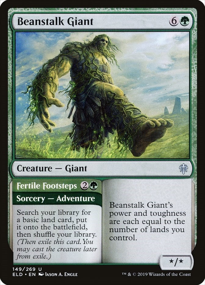 Image for Beanstalk Giant (149) [Throne of Eldraine] - Magic: The Gathering