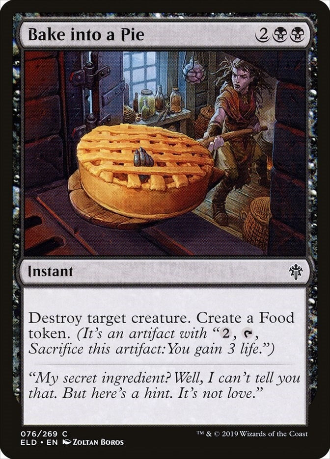 Image for Bake into a Pie (76) [Throne of Eldraine] - Magic: The Gathering