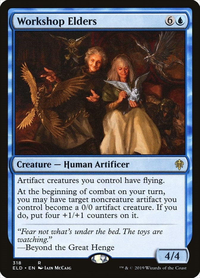 Image for Workshop Elders (318) [Throne of Eldraine] - Magic: The Gathering