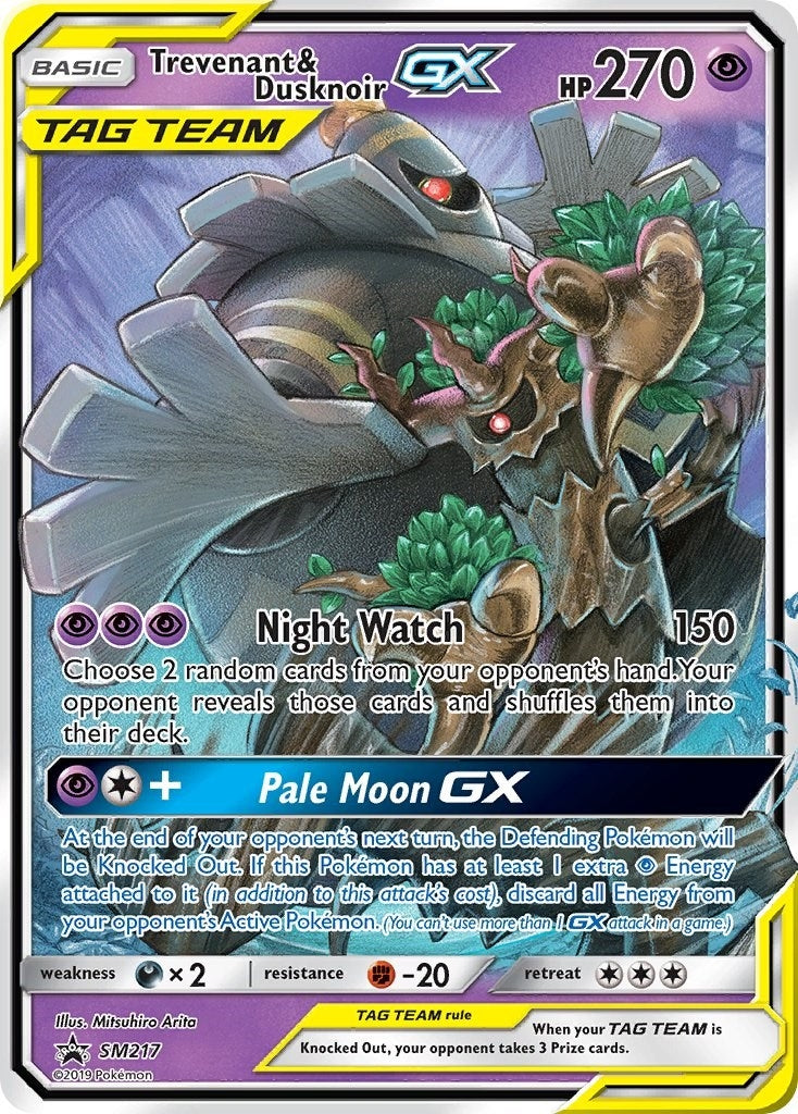Image for Trevenant & Dusknoir GX - SM217 (SM217) [SM Promos] - Pokemon