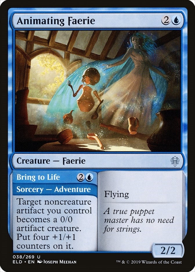 Image for Animating Faerie (38) [Throne of Eldraine] - Magic: The Gathering