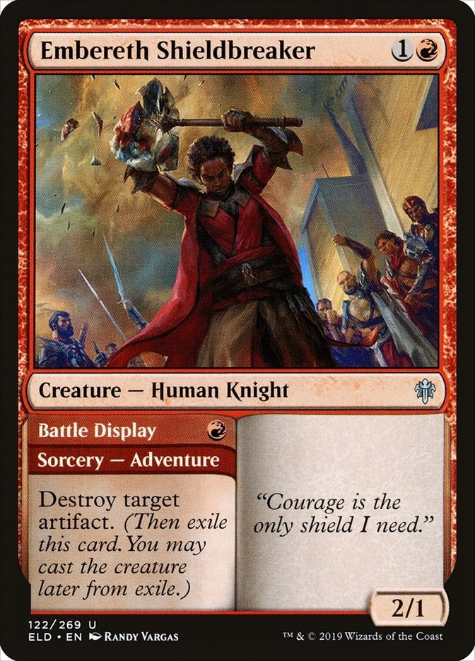 Image for Embereth Shieldbreaker (122) [Throne of Eldraine] - Magic: The Gathering