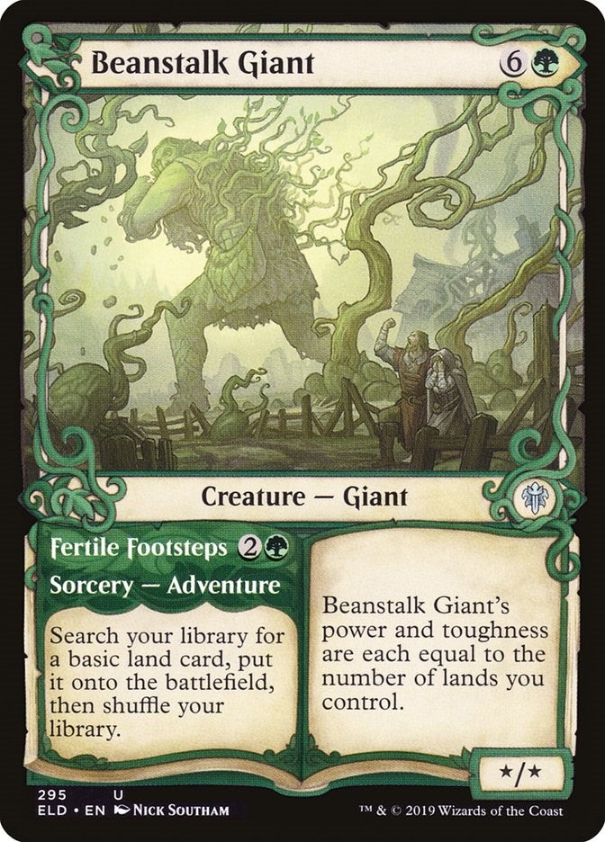 Image for Beanstalk Giant (Showcase) (295) [Throne of Eldraine] - Magic: The Gathering