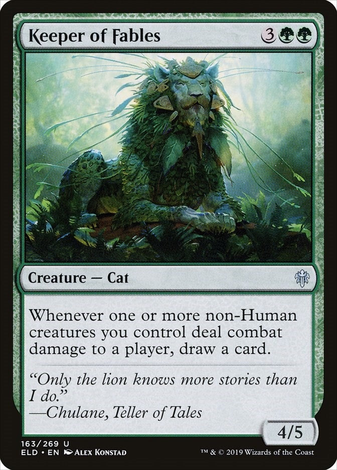Image for Keeper of Fables (163) [Throne of Eldraine] - Magic: The Gathering
