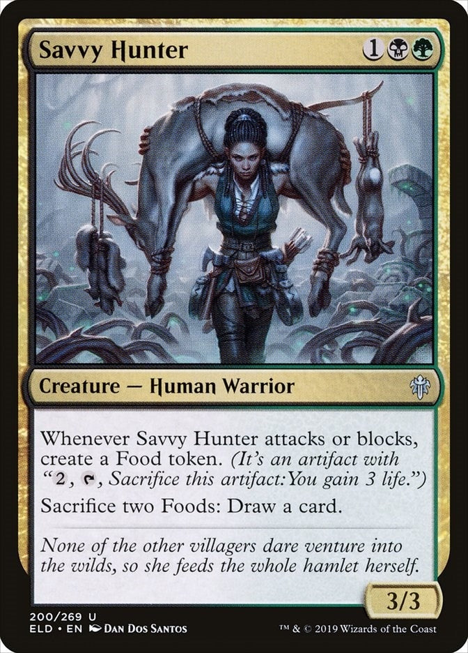 Image for Savvy Hunter (200) [Throne of Eldraine] - Magic: The Gathering
