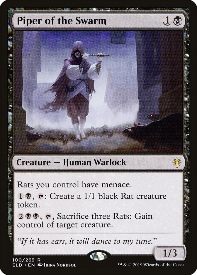 Image for Piper of the Swarm (100) [Throne of Eldraine] - Magic: The Gathering