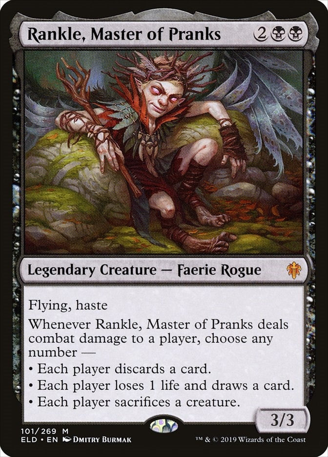Image for Rankle, Master of Pranks (101) [Throne of Eldraine] - Magic: The Gathering