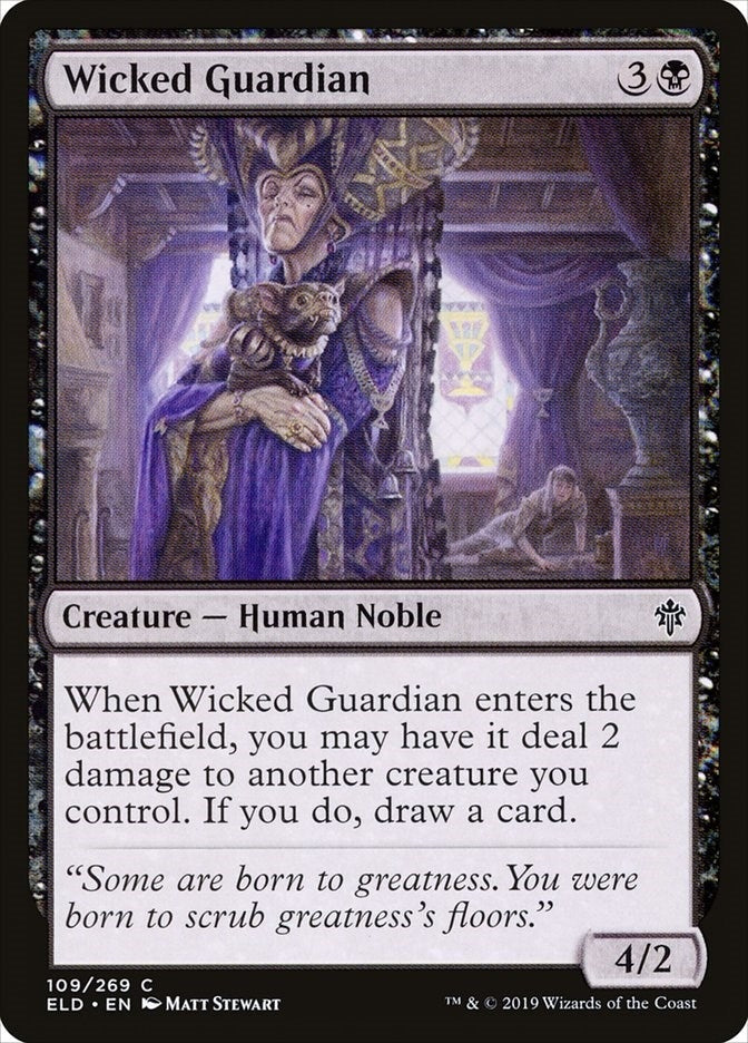 Image for Wicked Guardian (109) [Throne of Eldraine] - Magic: The Gathering