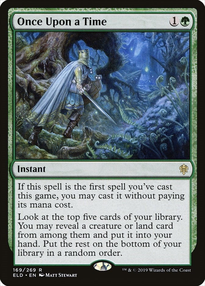 Image for Once Upon a Time (169) [Throne of Eldraine] - Magic: The Gathering