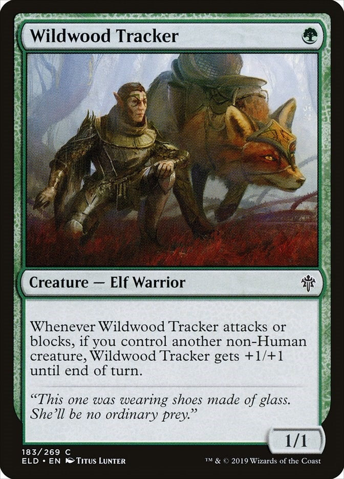 Image for Wildwood Tracker (183) [Throne of Eldraine] - Magic: The Gathering