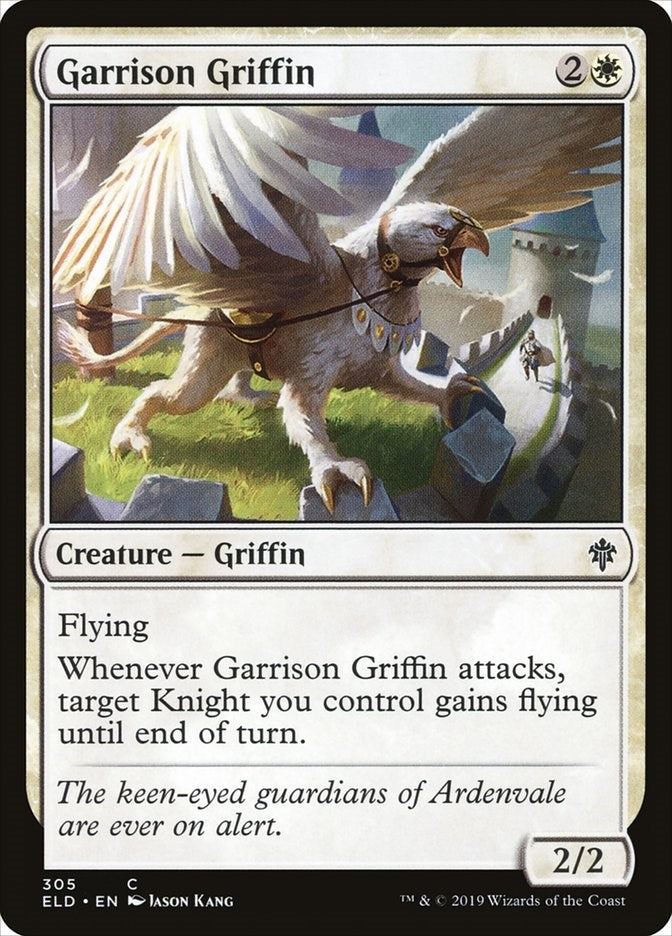 Image for Garrison Griffin (305) [Throne of Eldraine] - Magic: The Gathering