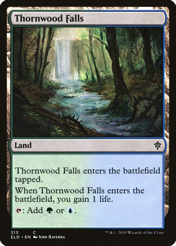 Image for Thornwood Falls (313) [Throne of Eldraine] - Magic: The Gathering