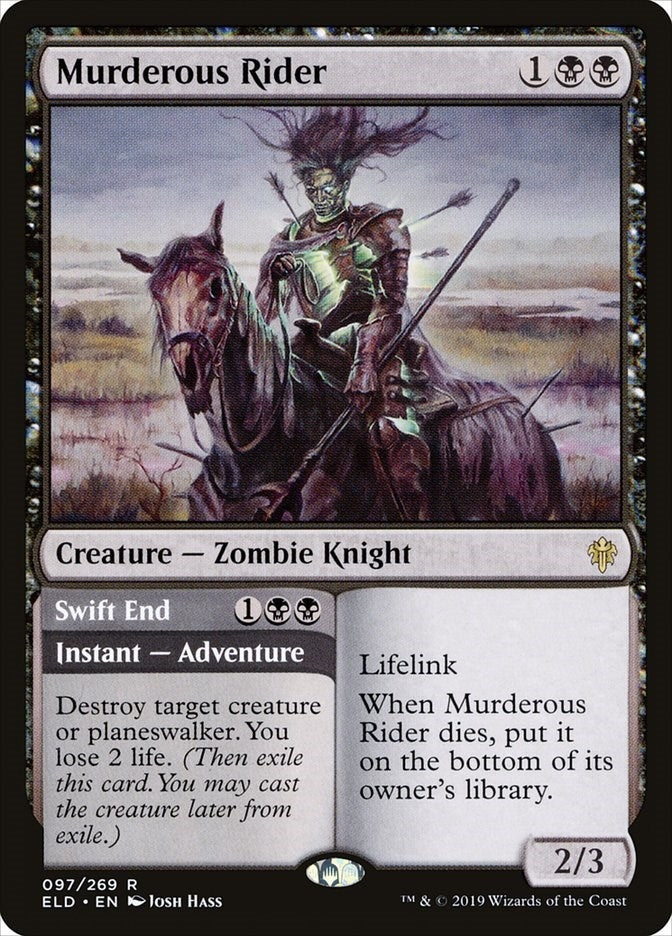 Image for Murderous Rider (97) [Throne of Eldraine] - Magic: The Gathering